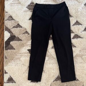 Classic Black Women's Cropped Pants
